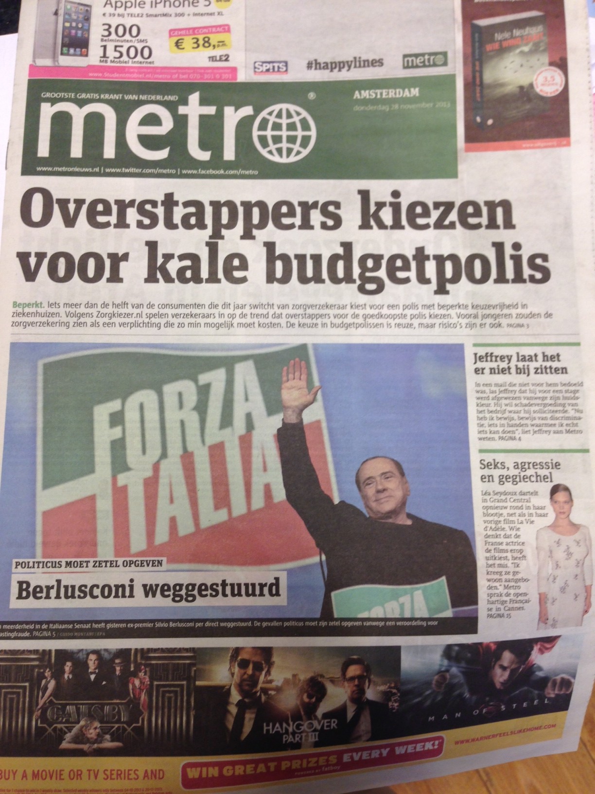 Metro 28 november